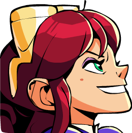 photo of the character Scarlet from brawlhalla