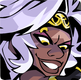 photo of the character Sidra from brawlhalla