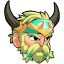 App logo that is photo of Bödvar's head